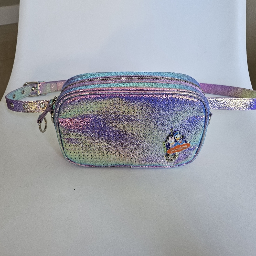 Disney Parks 50th Anniversary Irridescent Crossbody/ Fanny Pack